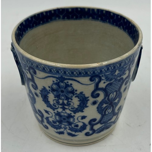 214 - A group of early 19th century blue and white transfer-printed chinoiserie pattern wares, c. 1800-10.... 