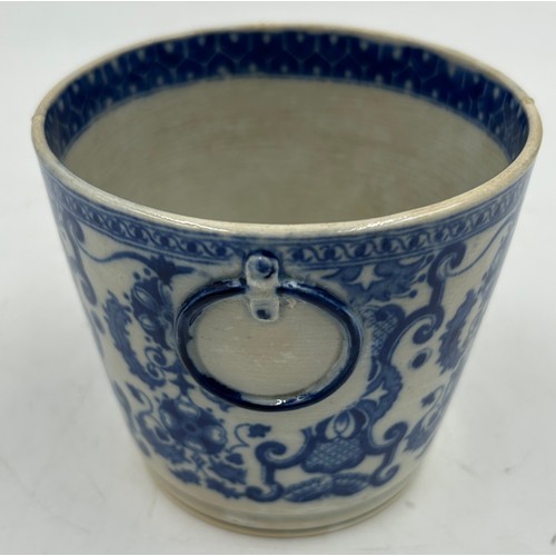 214 - A group of early 19th century blue and white transfer-printed chinoiserie pattern wares, c. 1800-10.... 