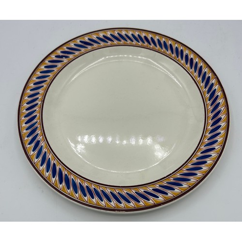 305 - A group of early 19th century Spode creamware and pearlware decorated plates, c. 1820. Largest: 25 c... 