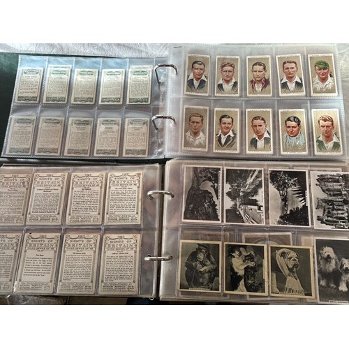 1003 - A large collection of Cigarette cards in 7 x albums the majority complete sets including Cavanders, ... 