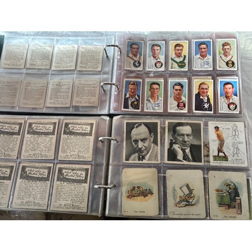 1003 - A large collection of Cigarette cards in 7 x albums the majority complete sets including Cavanders, ... 