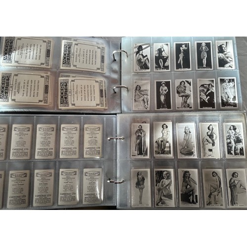 1003 - A large collection of Cigarette cards in 7 x albums the majority complete sets including Cavanders, ... 