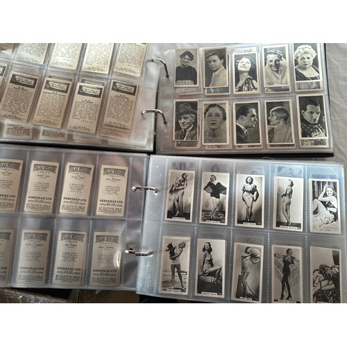 1003 - A large collection of Cigarette cards in 7 x albums the majority complete sets including Cavanders, ... 