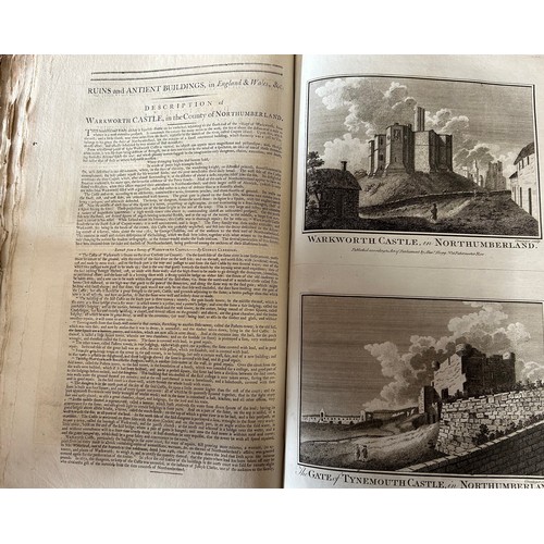 1245 - Boswell's Views, Henry Boswell - Picturesque Views of The Antiquities of England and Wales (newspape... 