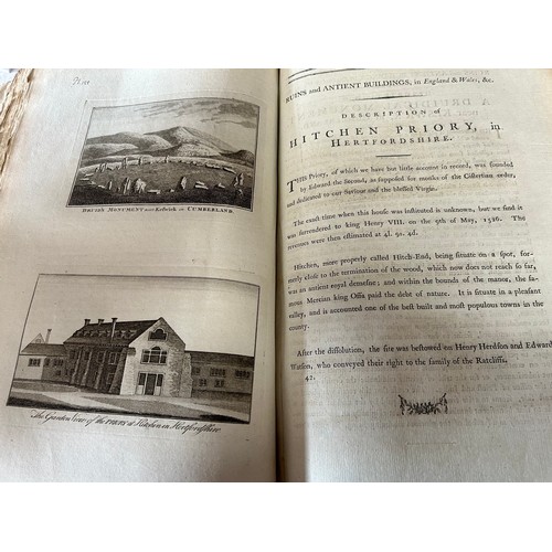 1245 - Boswell's Views, Henry Boswell - Picturesque Views of The Antiquities of England and Wales (newspape... 