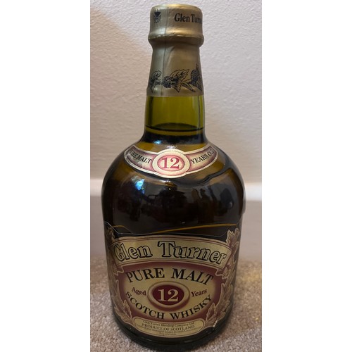 1281 - Various wine and spirits to include Ballantine's 12 years old Scotch Whisky, Glen Turner Pure Malt S... 