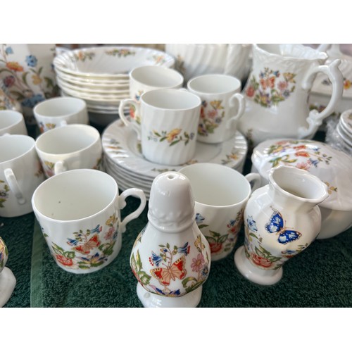 445 - A large quantity of Aynsley Cottage Garden dinner and coffee service etc, to include 2 x tureens, 7 ... 