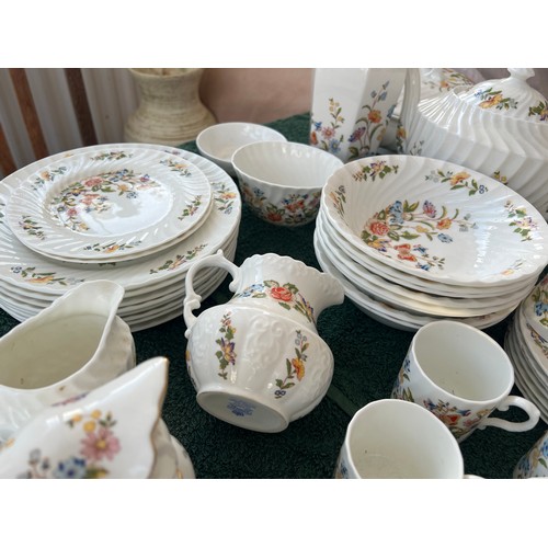 445 - A large quantity of Aynsley Cottage Garden dinner and coffee service etc, to include 2 x tureens, 7 ... 