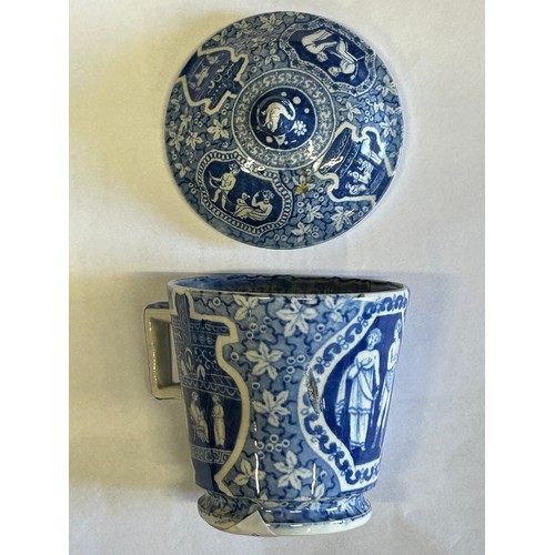 246 - A group of early 19th century blue and white transfer-printed Spode wares, c. 1810-20. To include: a... 