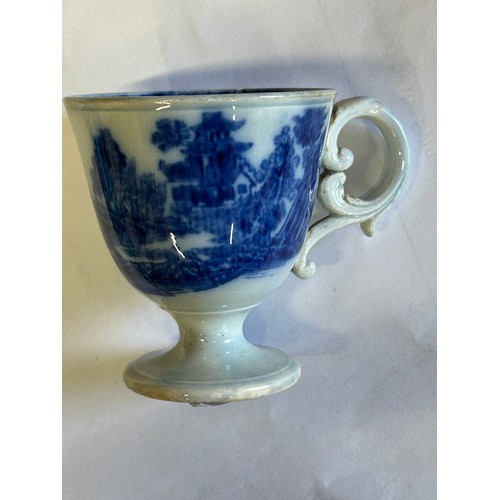 246 - A group of early 19th century blue and white transfer-printed Spode wares, c. 1810-20. To include: a... 