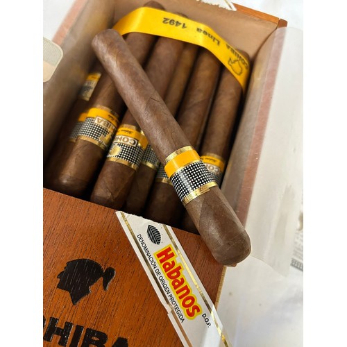 1332 - A box of twenty five Cuban Cohiba Siglo VI Robusto Extra cigars. Opened to check contents.