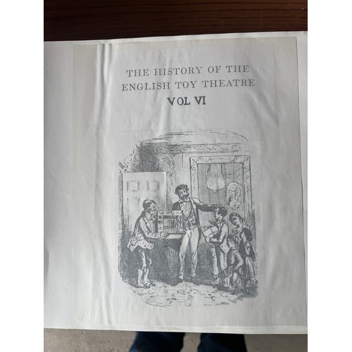 1170 - Speaight, George. The History of the English Toy Theatre. London. Studio Vista. 1969. With a 
furthe... 
