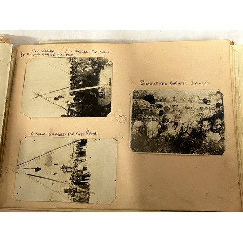 914 - An album containing photographs of Mesopotamia and India 1917-1919 to include Baghdad, Babylon, Mosu... 