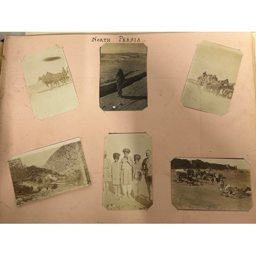 914 - An album containing photographs of Mesopotamia and India 1917-1919 to include Baghdad, Babylon, Mosu... 