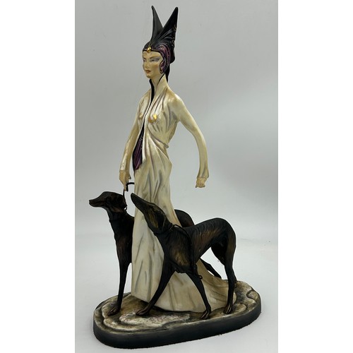 372 - Three 20thC figurines to include Michael J. Sutty limited edition porcelain 'Diana' 91/250 height 39... 