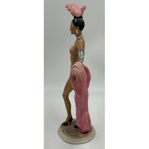 372 - Three 20thC figurines to include Michael J. Sutty limited edition porcelain 'Diana' 91/250 height 39... 