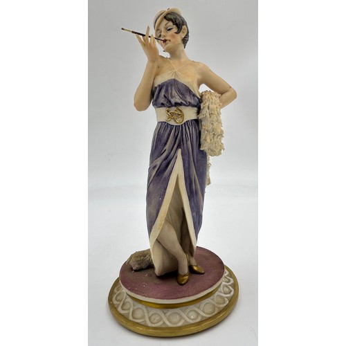 379 - Three Capodimonte figurines to include 'Gypsy' signed and makers mark to reverse 29cm, 'Lady with fr... 