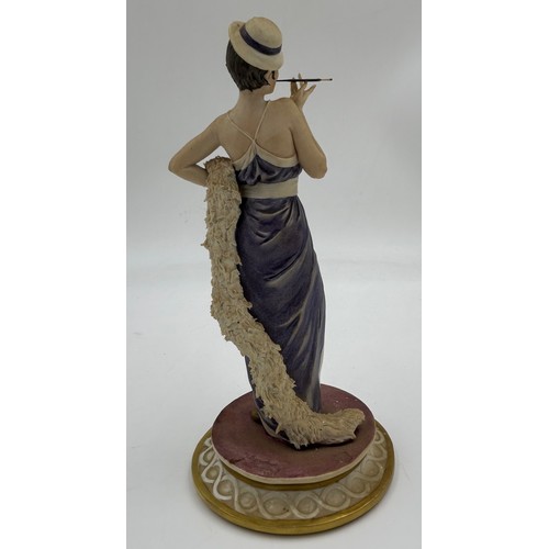 379 - Three Capodimonte figurines to include 'Gypsy' signed and makers mark to reverse 29cm, 'Lady with fr... 