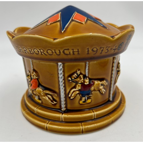 383 - A collection of Showman's Fellowship Guild Withernsea Eastgate Pottery to include 2 x carousels 'Pat... 