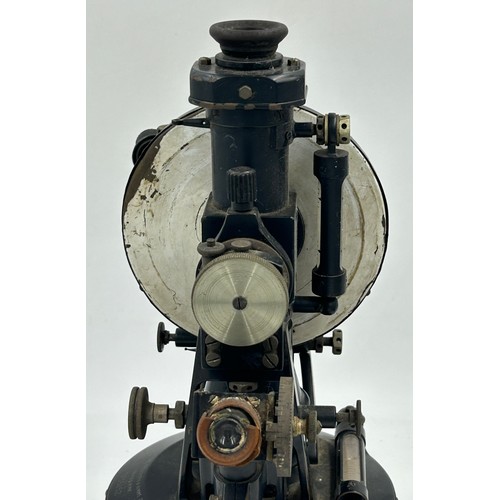 958 - A Cooke, Troughton & Simms Ltd., York, theodolite No. 35152, 30cm h. together with a boxed rolling r... 