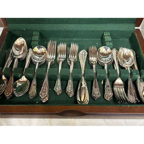 904 - Two canteens of cutlery. Arthur Price 'Dubarry' pattern eight place setting to include 4 x serving s... 