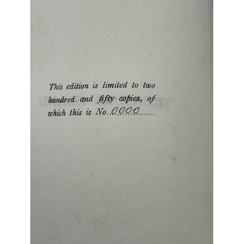 1041 - Treasure Island by Robert Louis Stevenson 1911 first limited edition 0000/250 Presentation Copy embo... 