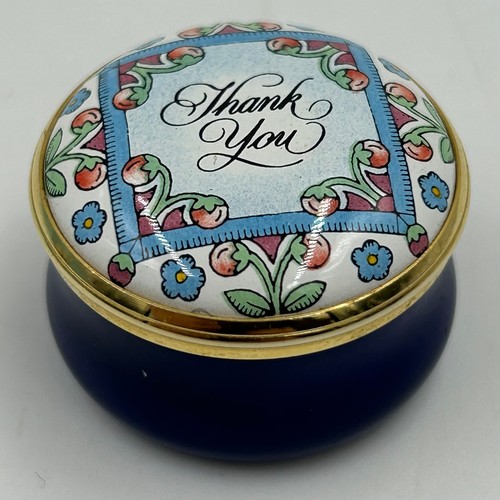 470 - A collection of Halcyon Days Enamels to include limited edition 'Market Scene Northern Town' after L... 