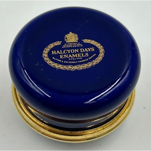 470 - A collection of Halcyon Days Enamels to include limited edition 'Market Scene Northern Town' after L... 