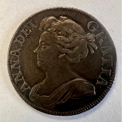 728 - Anne (1702-1714) - A 1709 shilling, post union, third bust.