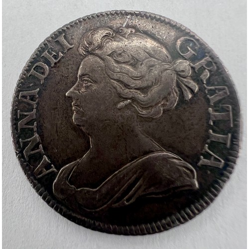 728 - Anne (1702-1714) - A 1709 shilling, post union, third bust.