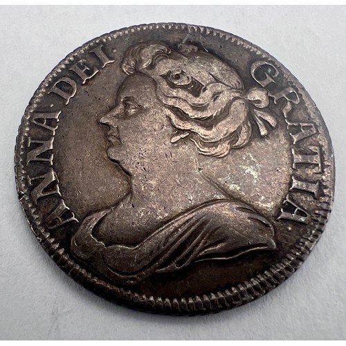 728 - Anne (1702-1714) - A 1709 shilling, post union, third bust.