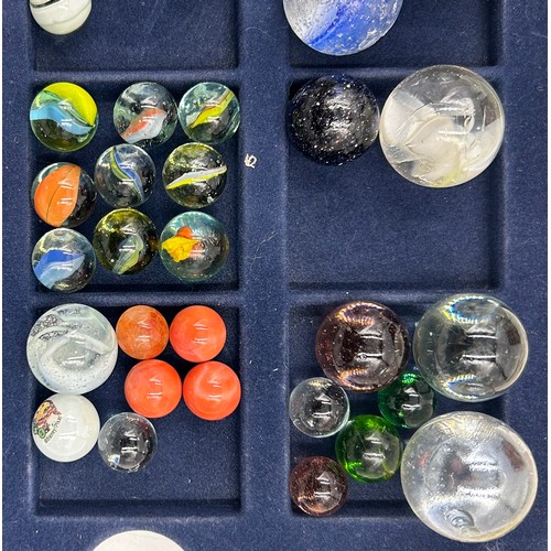 1186 - A miscellaneous lot to include Vintage Glass Marbles (59),  48 x 'Fairy' postcards with 28 by Margar... 