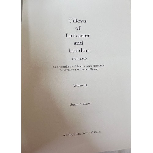 1043 - Books. 'Gillows of Lancaster and London, 1730-1840', two vols, by Susan E Stuart, Antique Collectors... 