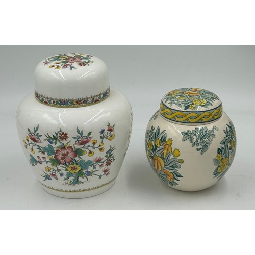 401 - A mixture of English and Continental 19th and 20thC ceramics to include a Staffordshire Hearty Good ... 