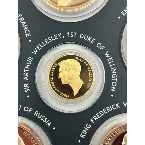 731 - Waterloo 200 (1815-2015) - A proof set of six coins commemorating 200 years since the Battle of Wate... 