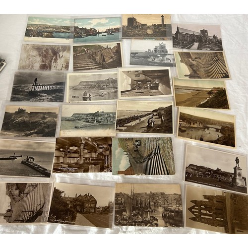 920 - A very large collection of 1000+ Postcards in a suitcase, topographic, real photos, social history, ... 