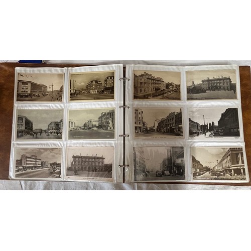 921 - An album of 340+ Postcards of Kingston upon Hull street scenes, topographic and real photographs mai... 