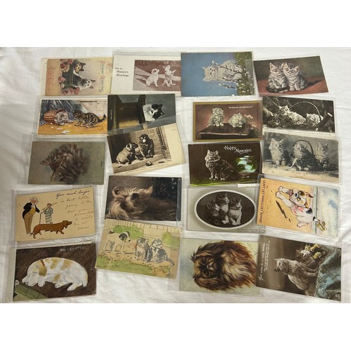 924 - A large collection of topographic and real photo Postcards in 2 x wooden boxes. Box 1 containing 420... 