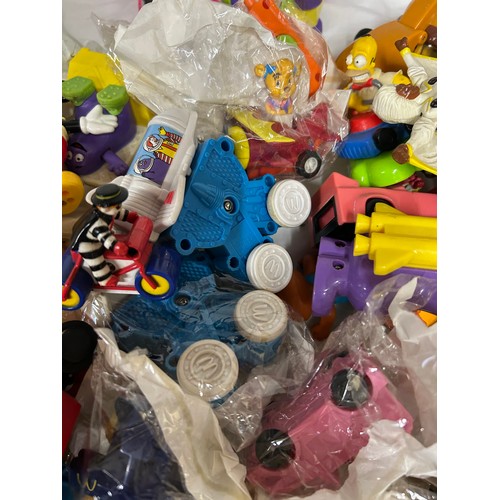 1117 - A large quantity of promotional toys associated with McDonalds Happy Meals (120), TY Beanie Babies (... 