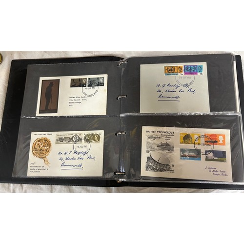 738 - A full suitcase containing an accumulation of GB stamps, mostly commemorative sets from 1953-1998 to... 