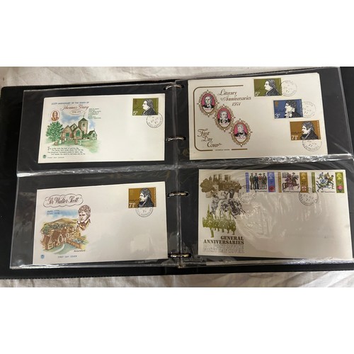 738 - A full suitcase containing an accumulation of GB stamps, mostly commemorative sets from 1953-1998 to... 