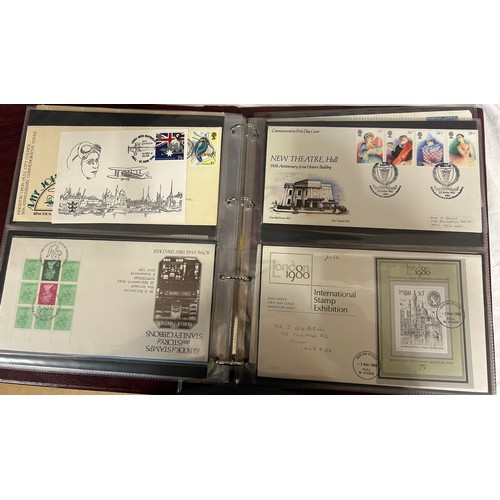 738 - A full suitcase containing an accumulation of GB stamps, mostly commemorative sets from 1953-1998 to... 