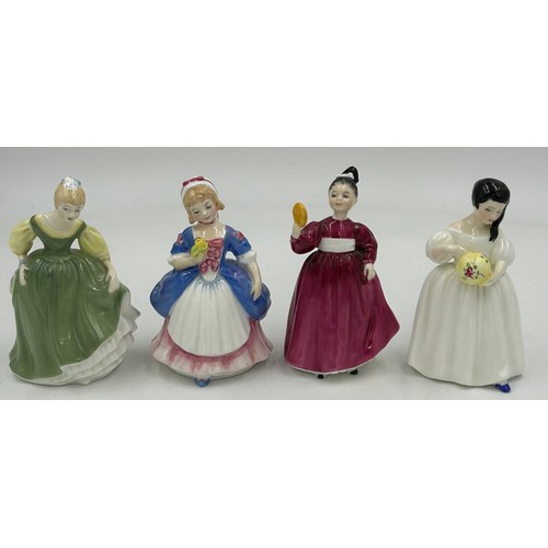 429 - A collection of 19 x Royal Doulton figurines to include Fair Lady HN2193, Diana HN2468, Ninette HN23... 