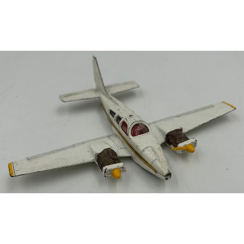 1119 - Four Dinky Toy Meccano Ltd Aircraft to include Spitfire MKII 719, Junkers JU 87 B 721, Phantom II F-... 