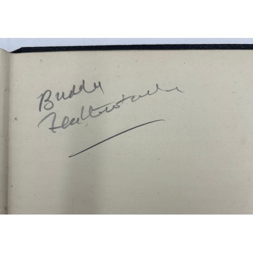 926 - An Autograph Book dated 1943 in the name of George William Dick containing handwritten autographs, p... 