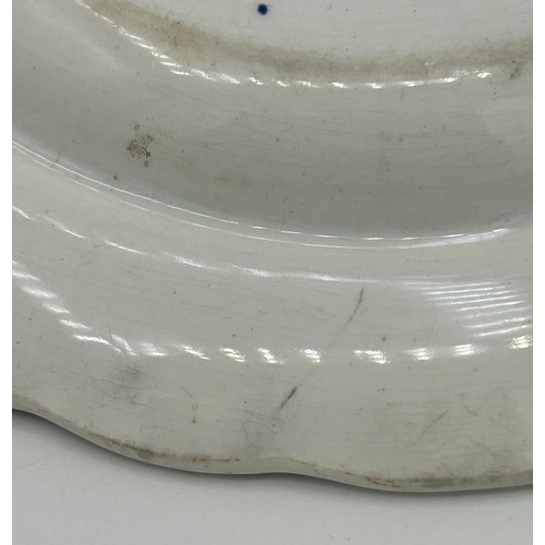 153 - A group of early 19th century blue and white and green and white transfer printed Spode and Copeland... 