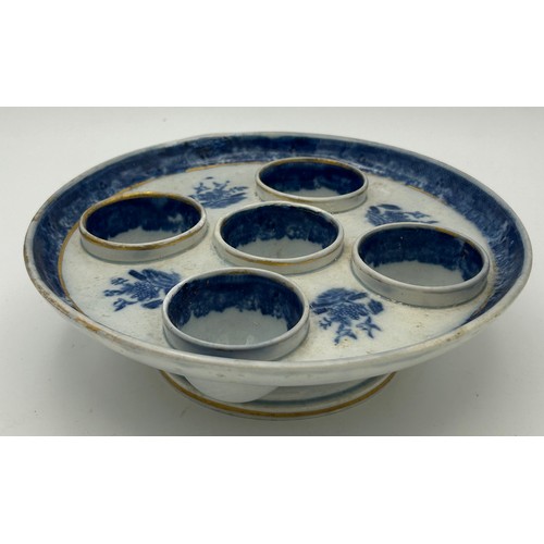 164 - A group of early 19th century blue and white transfer printed Spode wares, c. 1810. To include: a Wi... 