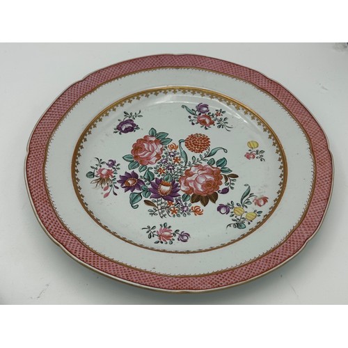 188 - A group of early 19th century Spode hand-painted stone china armorial plate in the Chinese manner, c... 