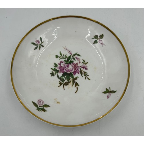 191 - A group of early 19th century Spode hand-painted porcelain floral design plates and dishes, c. 1820.... 