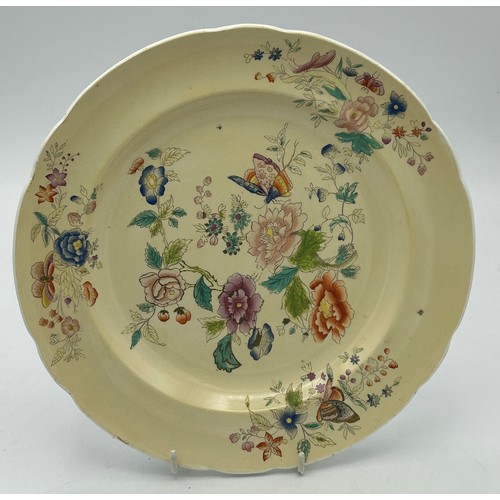 263 - A group of early 19th century transfer printed and hand-painted Spode wares, c. 1810-20. To include:... 